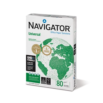 Másolópapír A3, 80g, Navigator Universal, CIE 169 fehérség, prémium minőség, 500ív/csomag