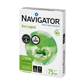 Másolópapír A4, 75g, Navigator Eco-Logical, prémium minőség, 500ív/csomag