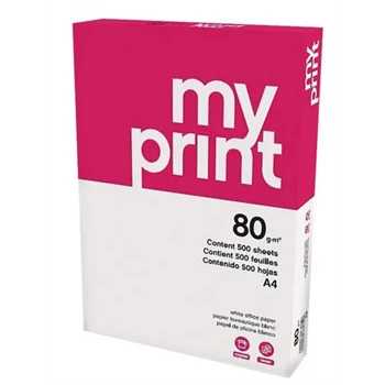 Másolópapír A4, 80g, My Print 500ív/csomag