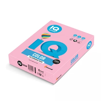 Másolópapír, színes, A3, 80g. IQ OPI74 500ív/csomag, pasztell flamingo rózsaszín pink