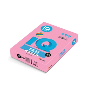 Másolópapír, színes, A4, 160g. IQ Color PI25 250ív/csomag, pasztel rózsaszín