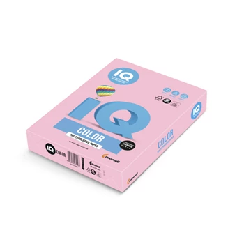 Másolópapír, színes, A4, 80g. IQ OPI74 500ív/csomag, pasztell flamingo rózsaszín