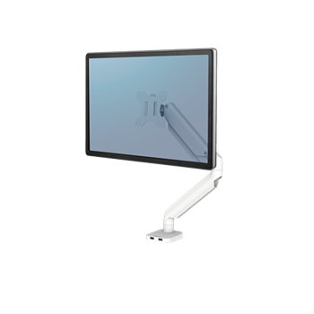 Monitortartó kar, egy monitorhoz, Fellowes® Platinum Series™ Single, fehér
