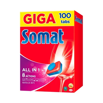 Mosogatógép tabletta 80 db/doboz All in One Somat Regular