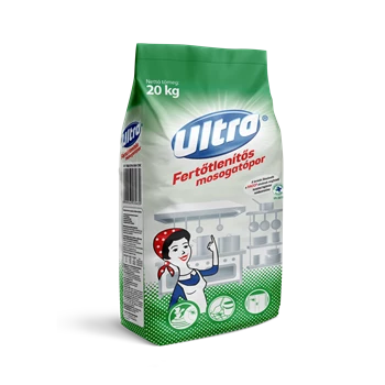 Mosogatópor fertőtlenítő hatással zsákos 20 kg Ultra