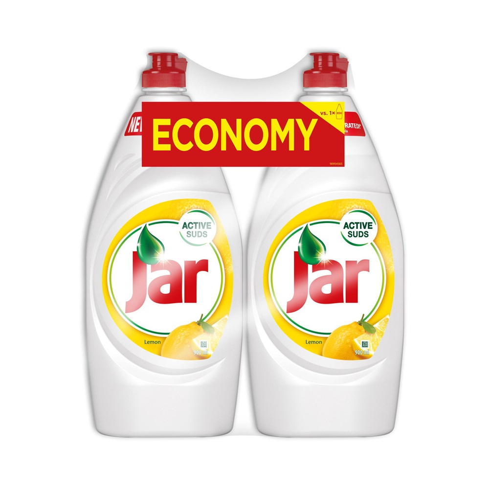 Mosogatószer 2 x 900 ml kézi duopack Jar Citrom