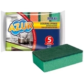 Mosogatószivacs 5 db/csomag Azur Maxi York_030170