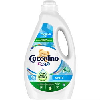 Mosógél 1,8 liter (45 mosás) fehér ruhákhoz Coccolino Care White