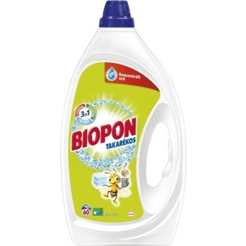 Mosógél 3000 ml (60 mosás) fehér ruhákhoz Biopon Takarékos Universal