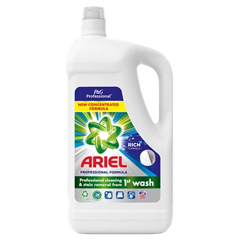 Mosógél 5 liter (100 mosás) fehér ruhákhoz Ariel