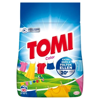 Mosópor 1,65 kg (30 mosás) színes ruhákhoz Tomi Color