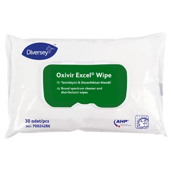 Nedves törlőkendő fertőtlenítő hatással 100 db/csomag Oxivir Excel Wipe