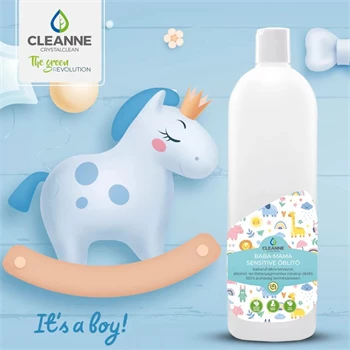 Öblítő koncentrátum 1 liter Cleanne_Baba-Mama Sensitive Its a boy
