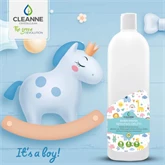 Öblítő koncentrátum 1 liter Cleanne_Baba-Mama Sensitive Its a boy