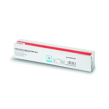 Oki C301/321/MC332/342 toner cyan ORIGINAL 