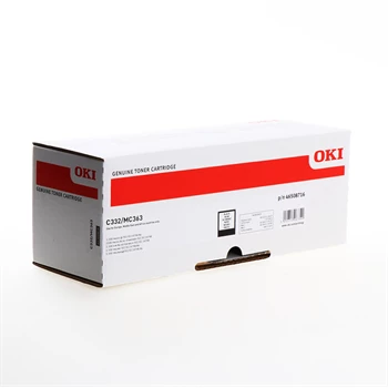 Oki C332/MC363 toner black ORIGINAL 1,5K