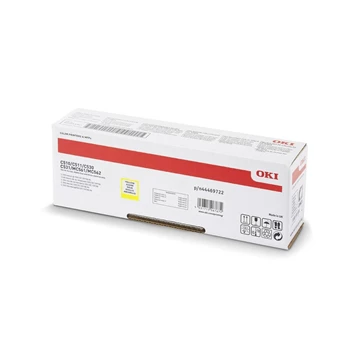 Oki C510/C530 toner yellow ORIGINAL 5K 