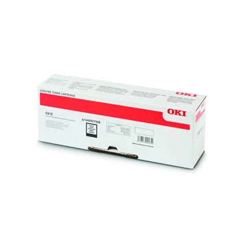 Oki C612 toner black ORIGINAL 