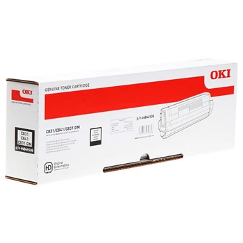 Oki C831/C841 toner black ORIGINAL