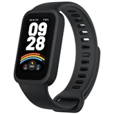 Okoskarkötő XIAOMI Smart Band 9 Active (v5.3, aktivitásmérő, alvásmonitor, 50 sport mód, vízálló) fekete