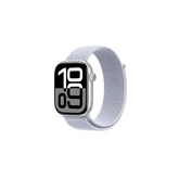 Okosóra APPLE Watch S10 Cellular 46mm Silver Alu Case with Blue Cloud Sport Loop