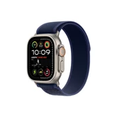 Okosóra APPLE Watch Ultra2 v2 Cellular 49mm Natural titanium Case with Blue Trail Loop - M/L