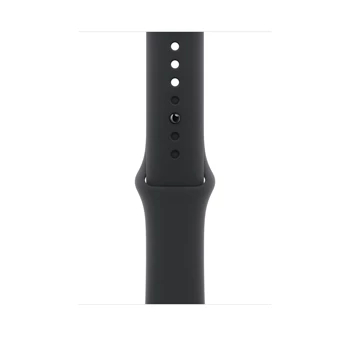 Okosóra Apple Watch S11 GPS 42mm Jet Black Aluminium Case with Black Sport Band - M/L