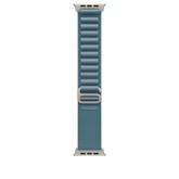 Okosóra Apple Watch Ultra 3 Cellular 49mm Natural Titanium Case with Light Blue Alpine Loop - Medium