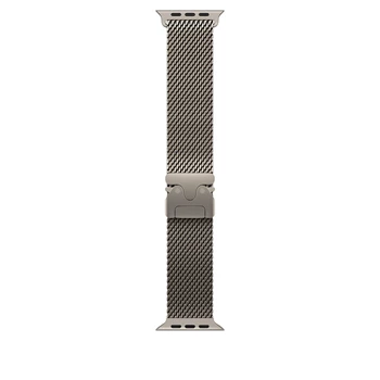 Okosóra Apple Watch Ultra 3 Cellular 49mm Natural Titanium Case with Natural Titanium Milanese Loop - Medium