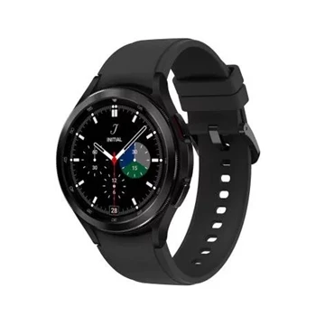 Okosóra SAMSUNG Galaxy Watch 4 Classic (eSIM, szilikon csuklópánt, alumínium, 42mm) fekete