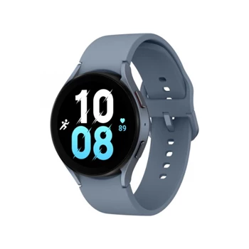 Okosóra SAMSUNG Galaxy Watch 5 (eSIM, szilikon csuklópánt, 44mm) sötétszürke