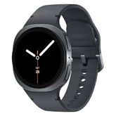 Okosóra SAMSUNG Galaxy Watch 8 (eSIM, szilikon csuklópánt, 40mm) grafitszürke