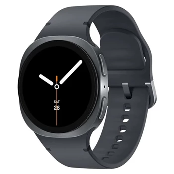 Okosóra SAMSUNG Galaxy Watch 8 (eSIM, szilikon csuklópánt, 44mm) grafitszürke