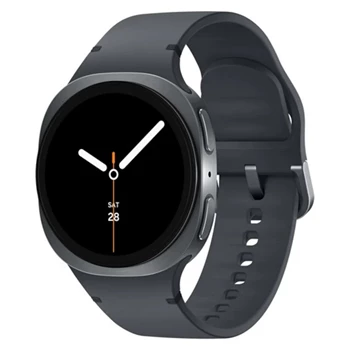 Okosóra SAMSUNG Galaxy Watch 8 (szilikon csuklópánt, 44mm) grafitszürke