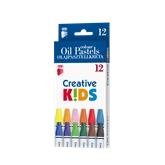 Olajpasztell kréta készlet, ICO Creative Kids 12klf. szín