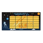 Órarend egylapos fiús, Ars Una GRAVITY 25db/csomag