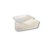 Papírtálca 185 x 135 x 23 mm komposztálható cukornád 125 db/csomag