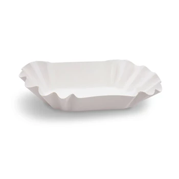 Papírtálca ovális 100 x 200 mm nagy krumplis