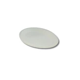 Papírtányér ovális 25,4  x 19,05 cm komposztálható cukornád 125 db/csomag natúr