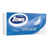 Papírzsebkendő 3 rétegű 90 db/csomag Zewa Deluxe illatmentes