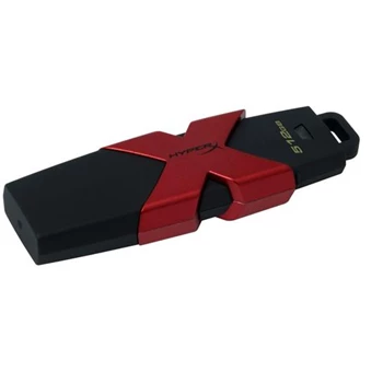 Pendrive USB Kingston 512Gb. USB 3,.1 HyperX Savage - HXS3/512Gb. fekete-piros