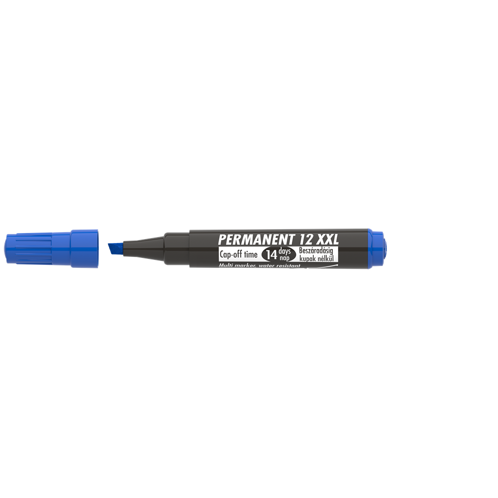 Alkoholos marker 1-4mm, vágott Ico 12XXL kék