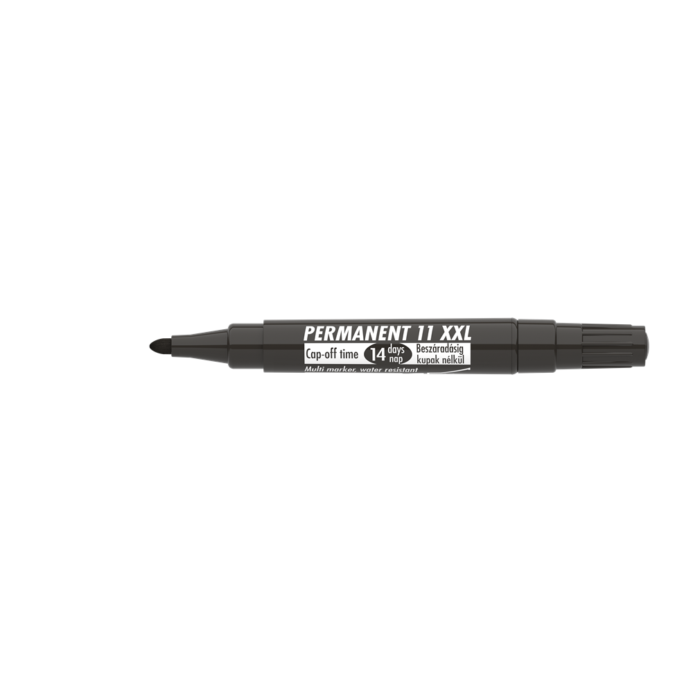 Alkoholos marker 3mm, kerek Ico 11XXL fekete