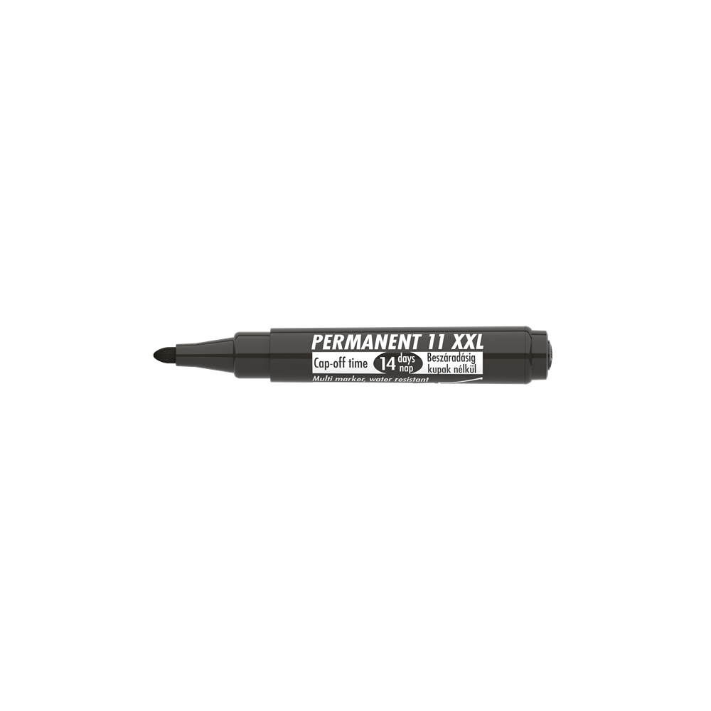 Alkoholos marker 3mm, kerek Ico 11XXL fekete