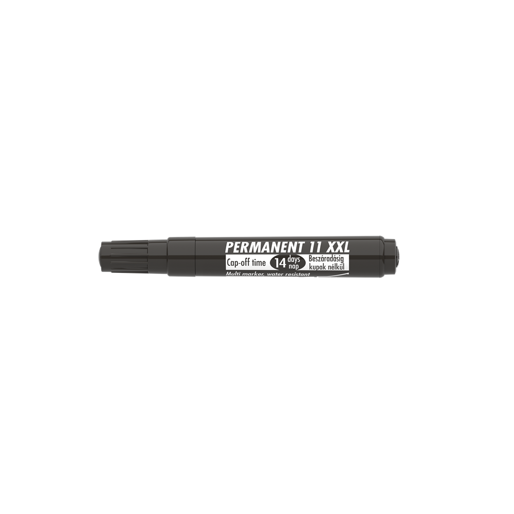 Alkoholos marker 3mm, kerek Ico 11XXL fekete
