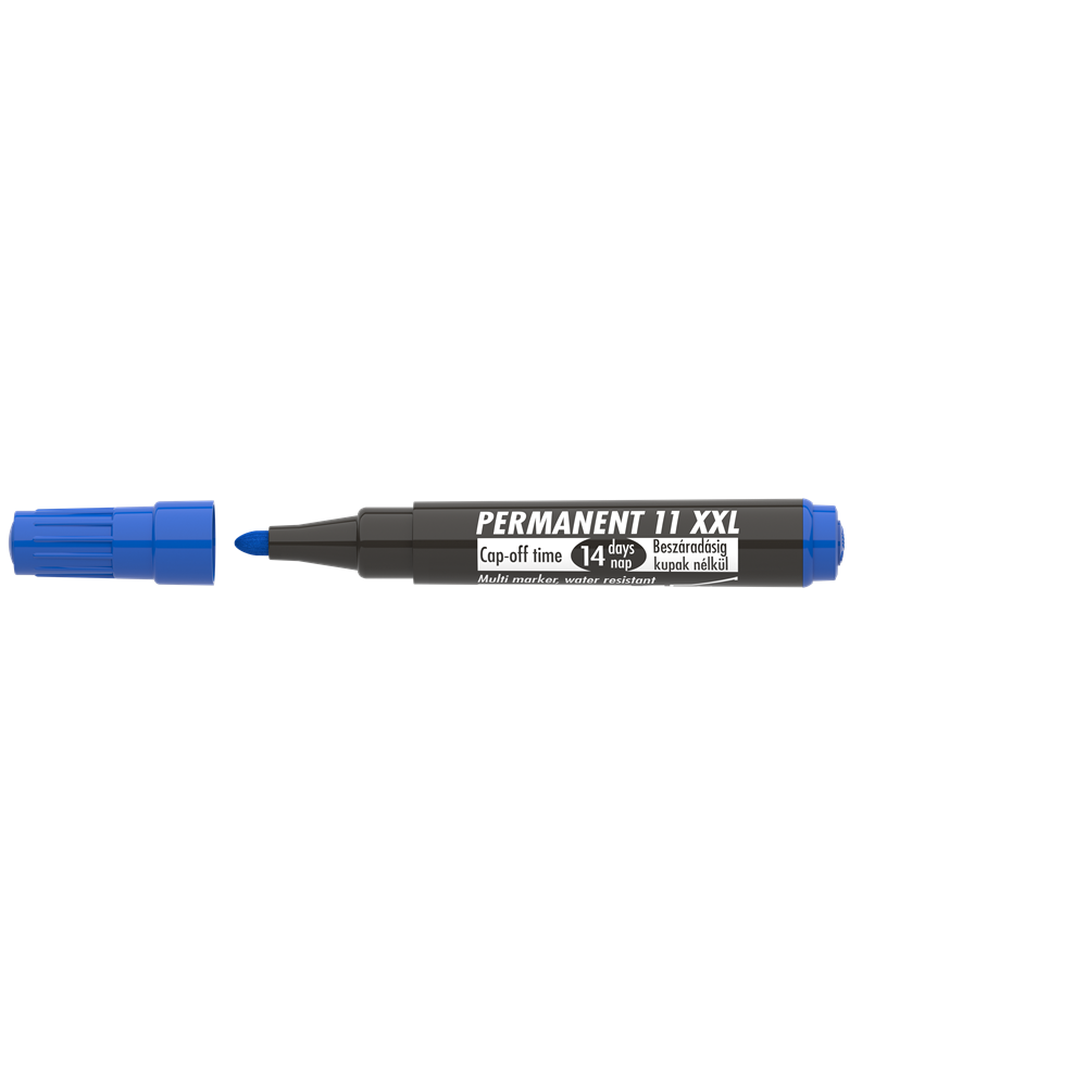 Alkoholos marker 3mm, kerek Ico 11XXL kék