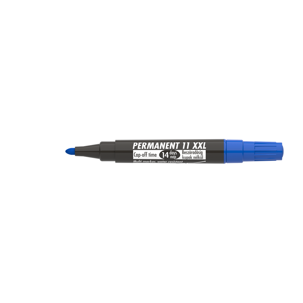 Alkoholos marker 3mm, kerek Ico 11XXL kék