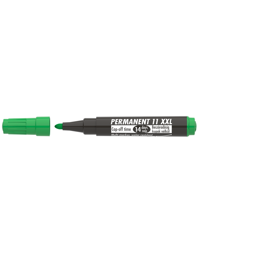 Alkoholos marker 3mm, kerek Ico 11XXL zöld