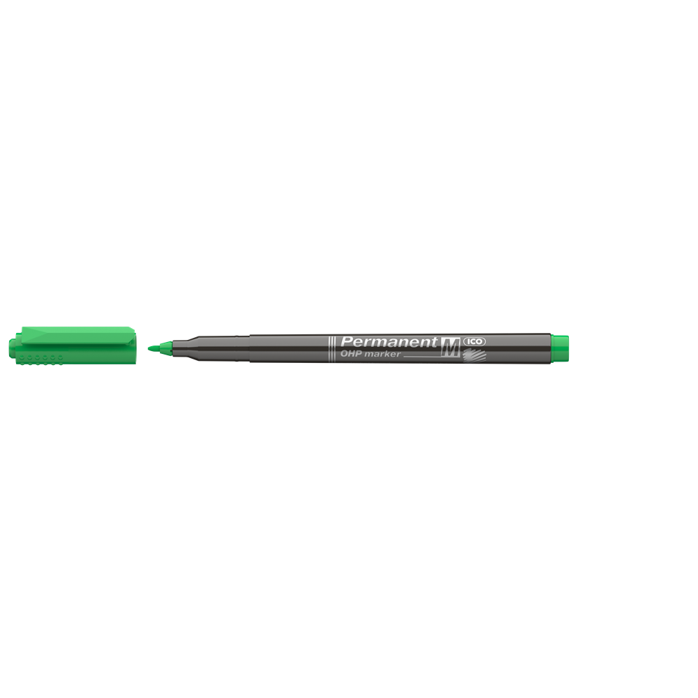 Alkoholos marker M, OHP Ico zöld