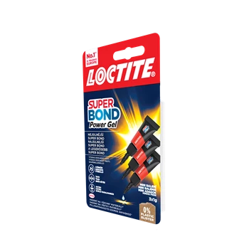 Pillanatragasztó 3x1g Loctite Super Bond Power Gél Mini Trio